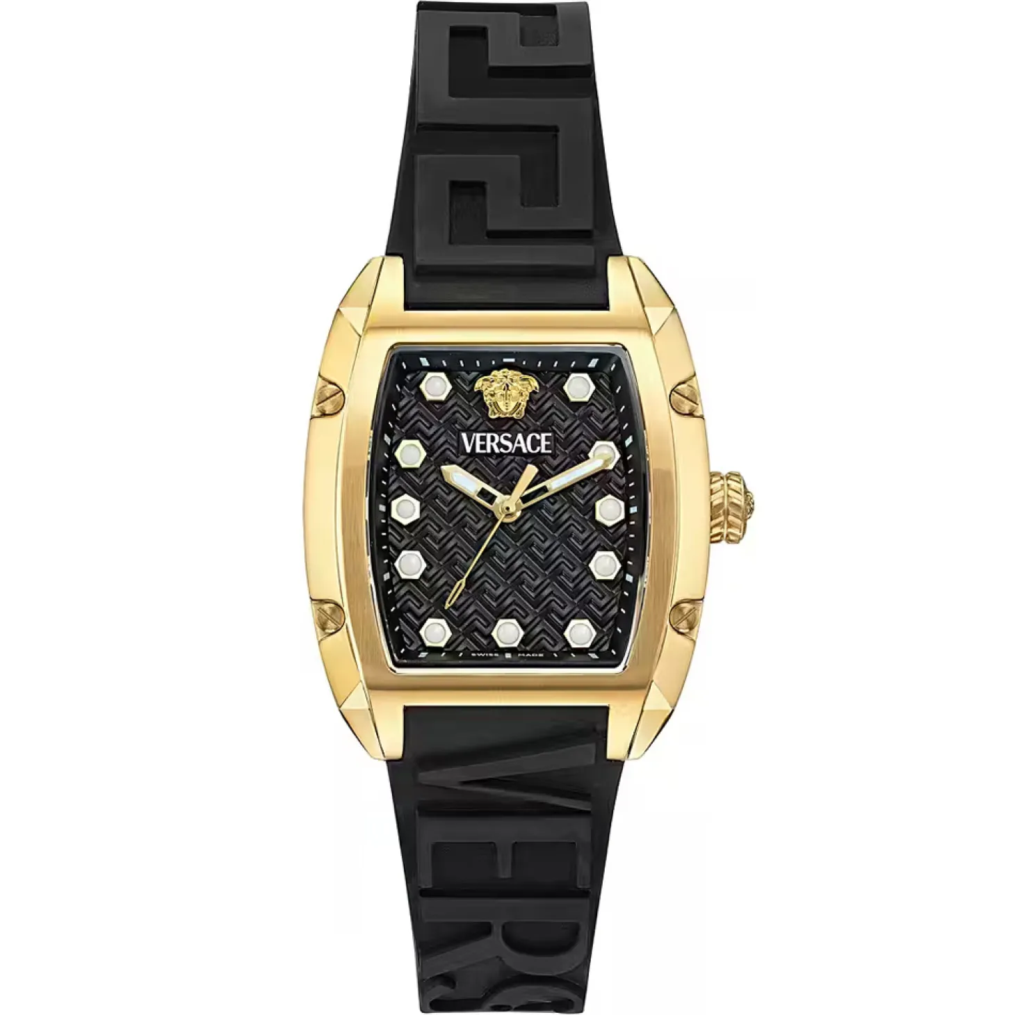 Versace Damenuhr Dominus Lady Schwarz/Gold VE8K00624