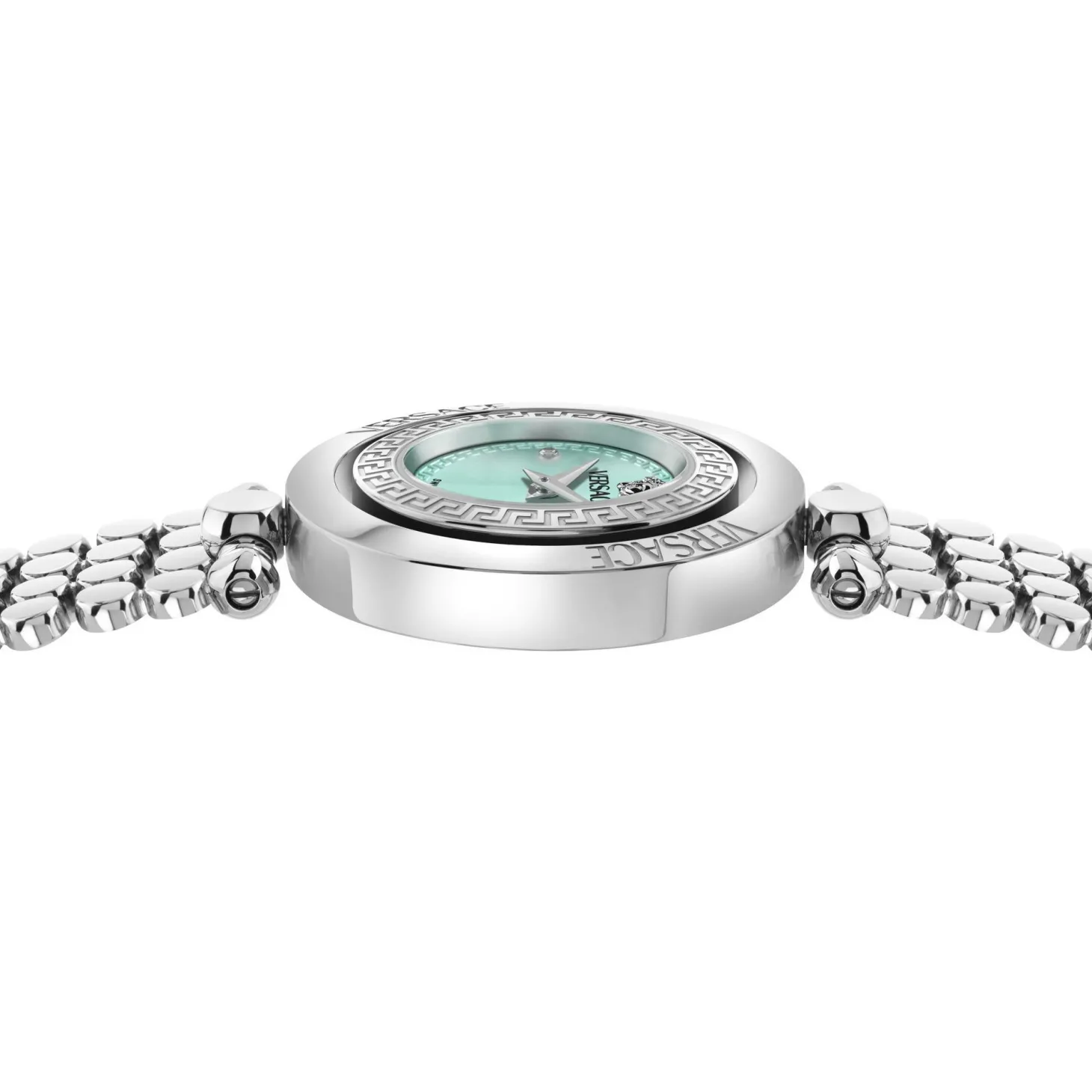 Versace Damenuhr Eon Restyling Silber/Türkis VEHFA0425