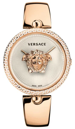 Versace Damenuhr Palazzo Empire Rose Gold Edelstahl 39mm VCO110017