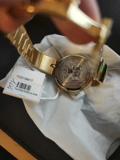 Versace Damenuhr Palazzo Empire Rose Gold Edelstahl 39mm VCO110017