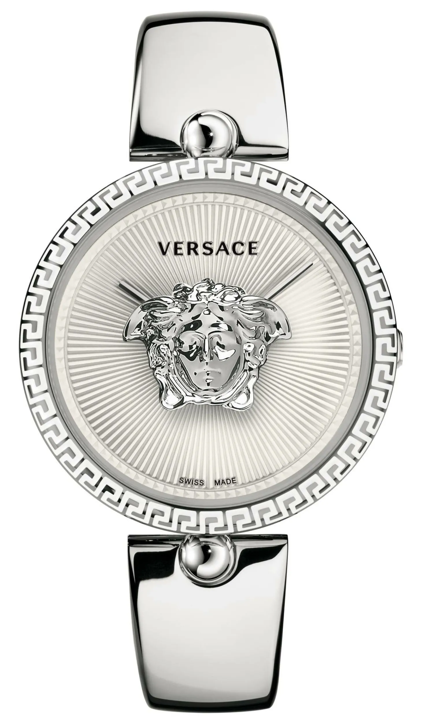 Versace Damenuhr Palazzo Empire Silber Edelstahlgehäuse 39mm VCO090017