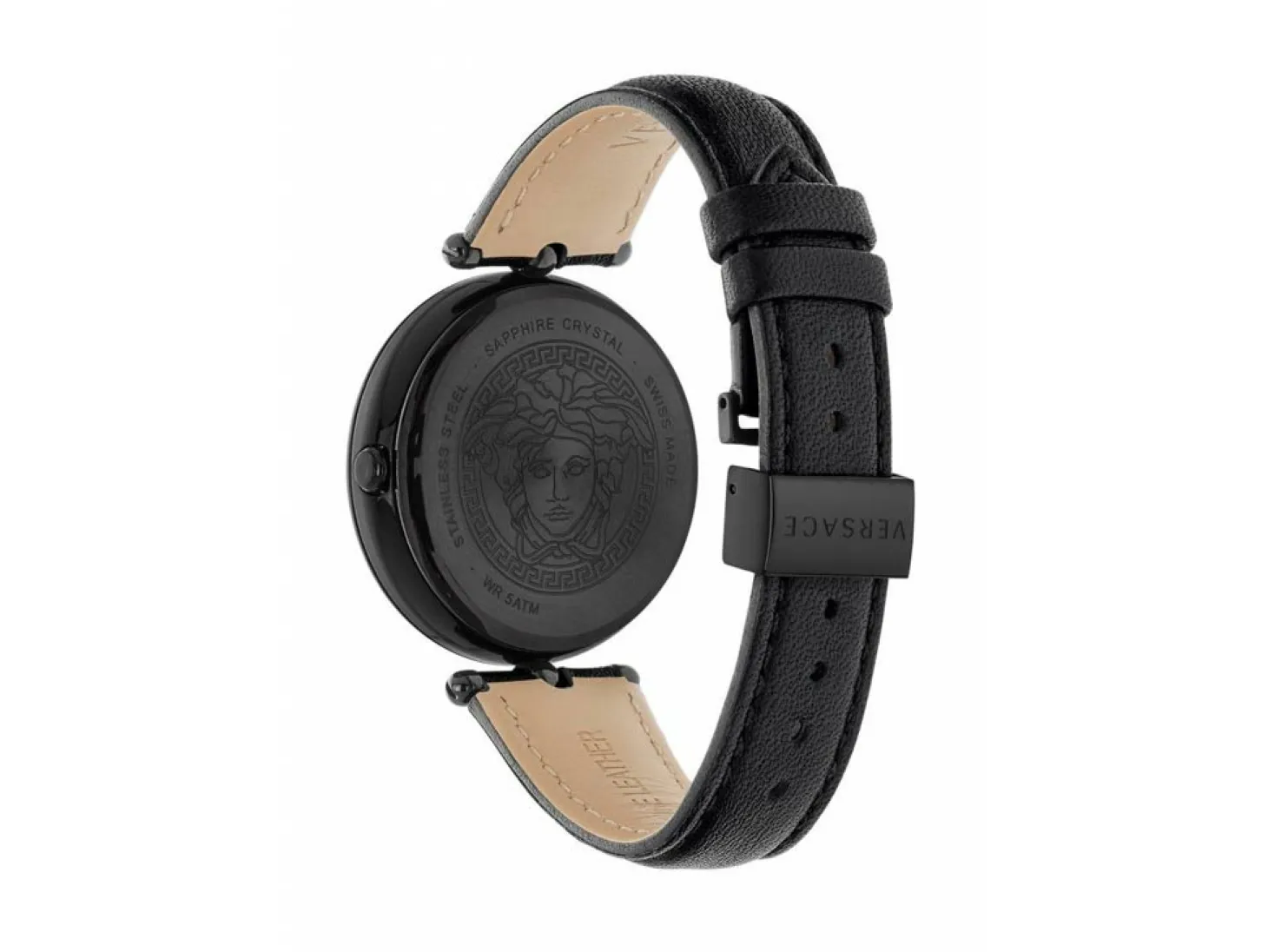 Versace Damenuhr Palazzo Empire Schwarz 39mm VCO05 0017