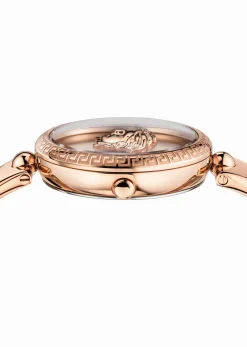 Versace Damenuhr Palazzo Empire Roségold Edelstahl 34mm VECQ00718