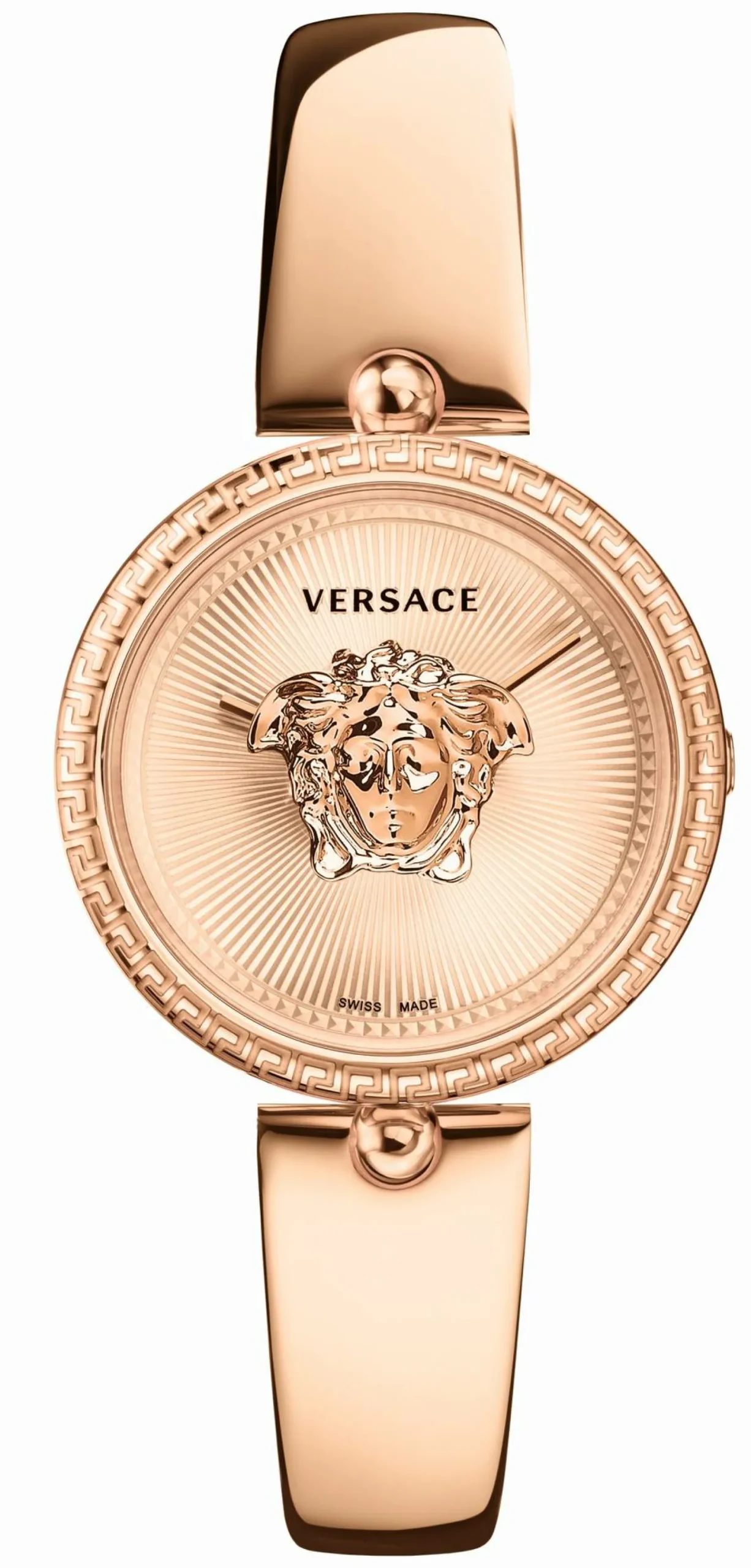 Versace Damenuhr Palazzo Empire Roségold Edelstahl 34mm VECQ00718
