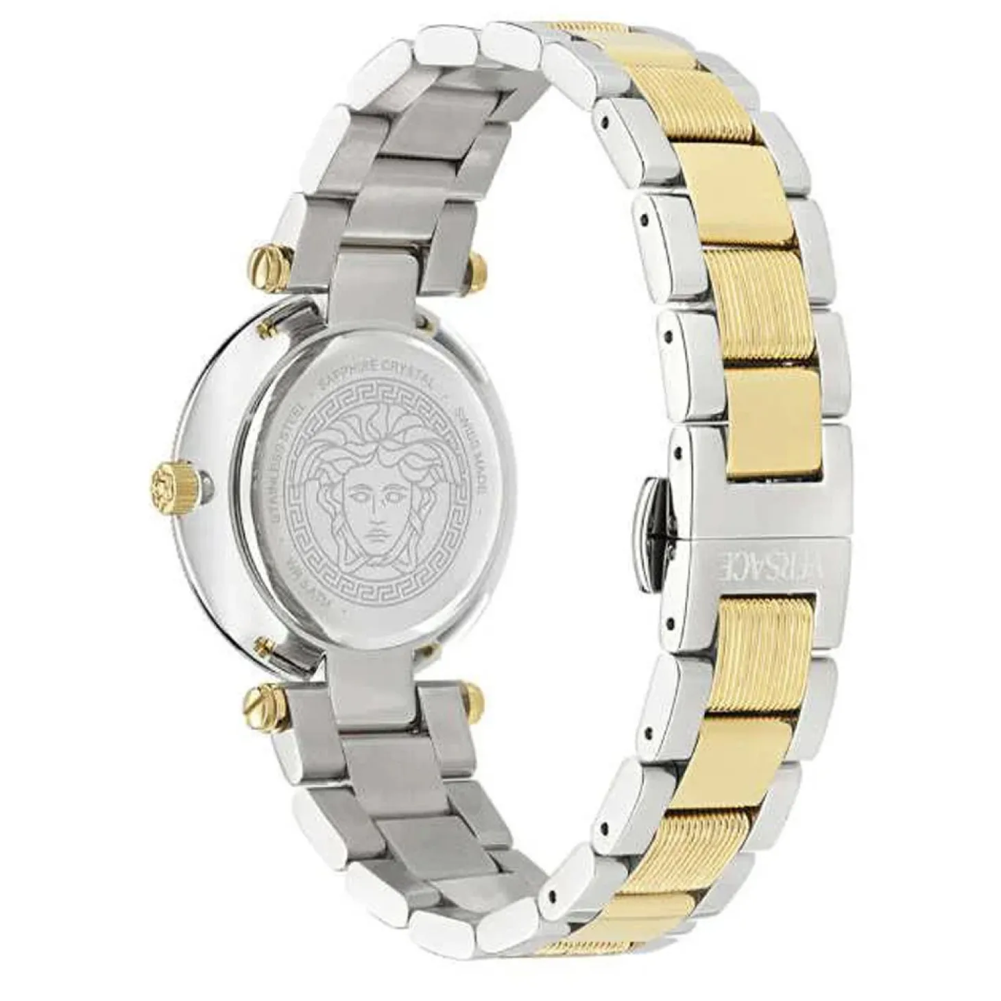 Versace Damenuhr Reve Silber/Gold VE8B00324