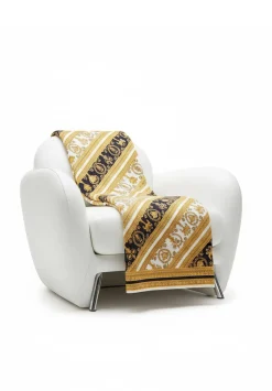 Versace Decke Wohndecke I Love Baroque schwarz gold