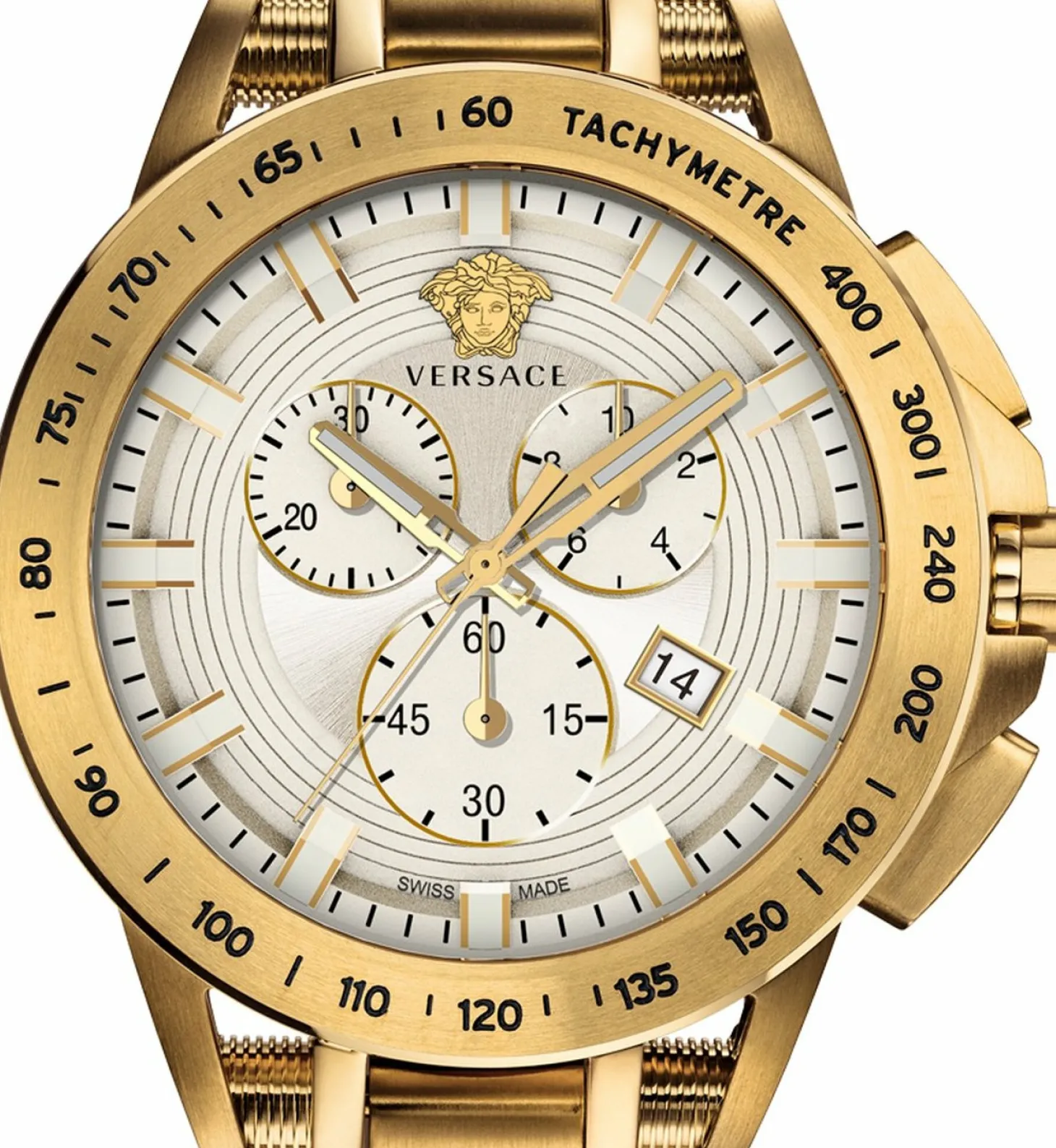 Versace Herren Armbanduhr NEW SPORT TECH 45MM Armband VE3E00721