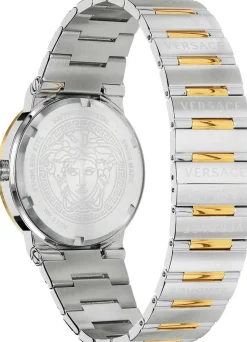 Versace Herren Armbanduhr GRECA LOGO bicolor 41 mm VEVI00420