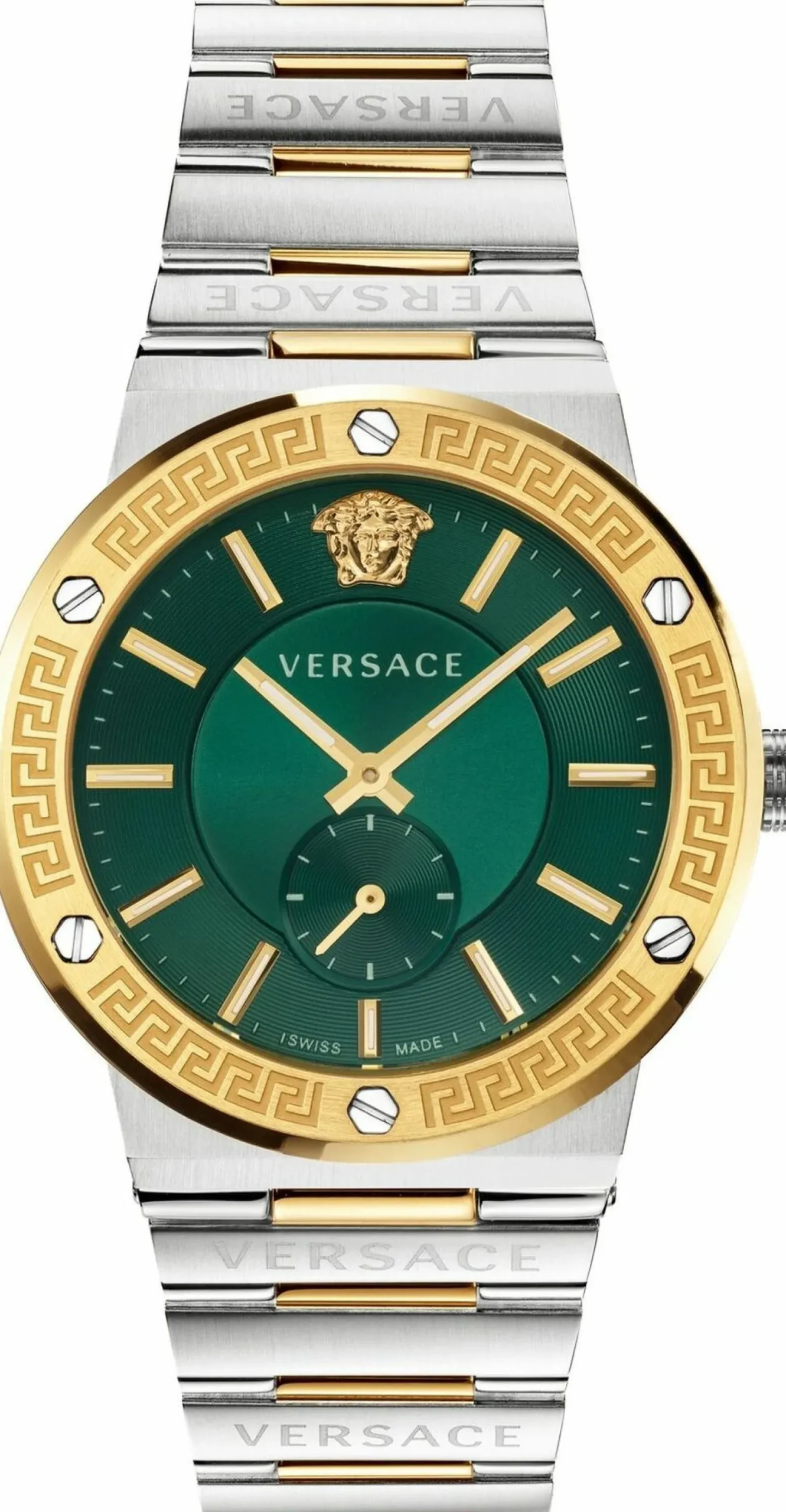 Versace Herren Armbanduhr GRECA LOGO bicolor 41 mm VEVI00420