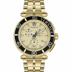 Versace Herren Armbanduhr GRECA CHRONO 45 mm VE3L00622