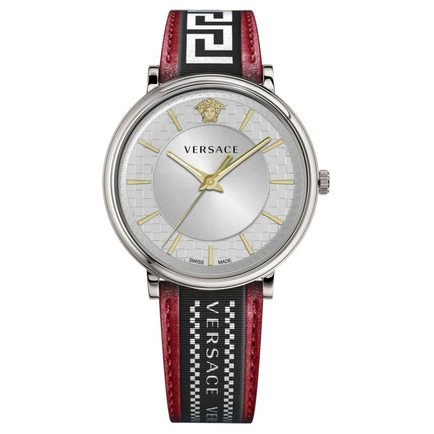 Versace Herren Armbanduhr V-CIRCLE Armband Leder VE5A014 21