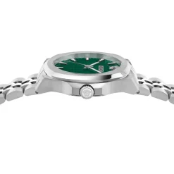 Versace Herren Armbanduhr Luxury Silber/Grün VEKKA0425