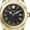 Versace Herren Armbanduhr V-SPORT II 3H.D/BLK B/IP2N IP2N VFE16 0017