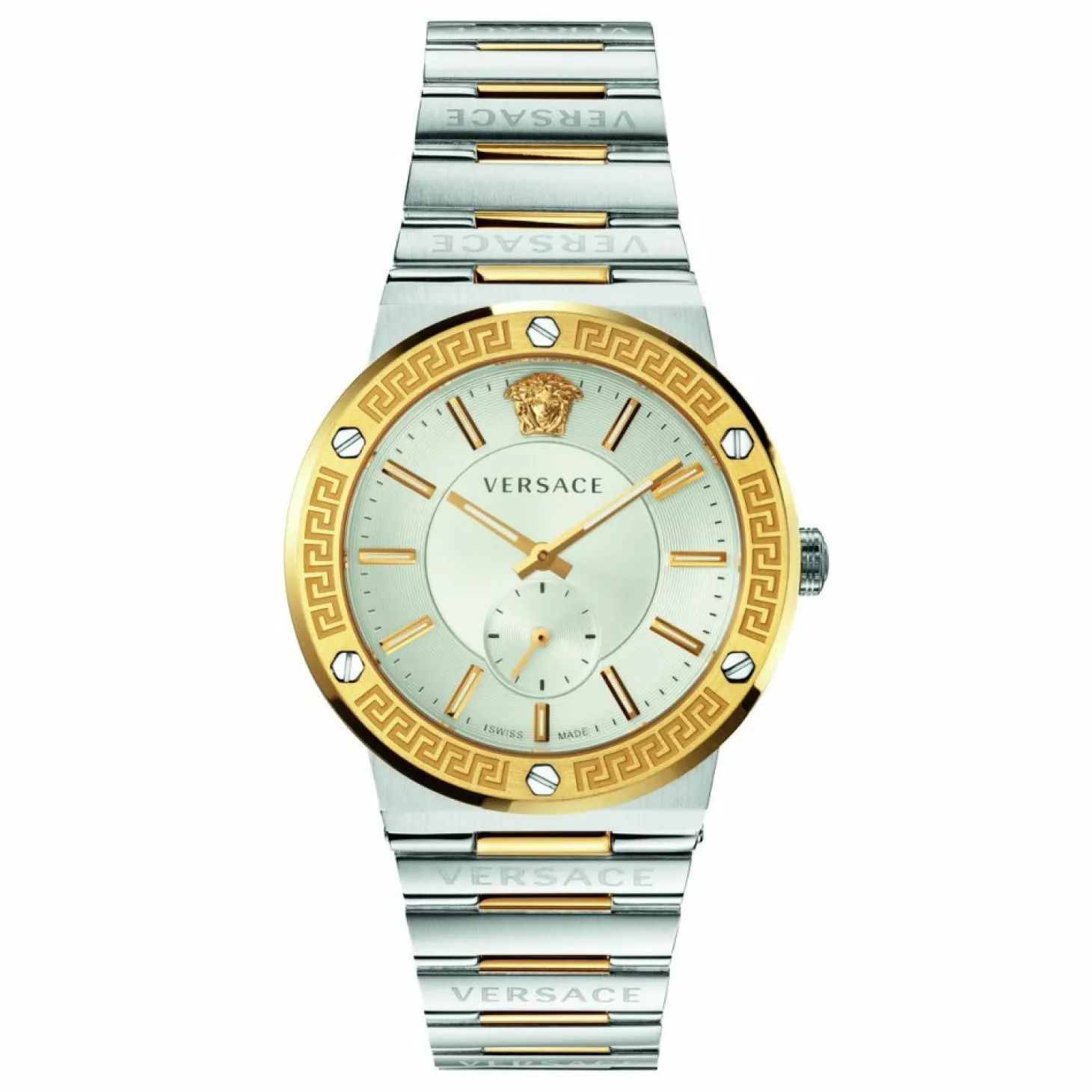 Versace Herren Armbanduhr GRECA LOGO bicolor 41 mm VEVI00320