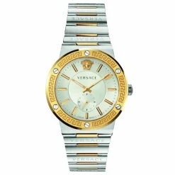 Versace Herren Armbanduhr GRECA LOGO bicolor 41 mm VEVI00320