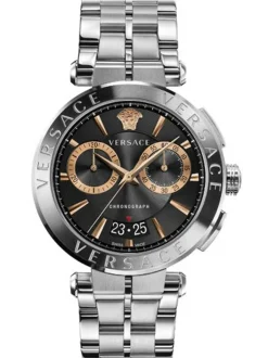 Versace Herren Armbanduhr Schweizer Uhr AION 45MM VE1D010 19
