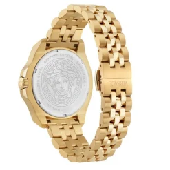 Versace Herren Armbanduhr Luxury Gold/Schwarz VEKKA0725