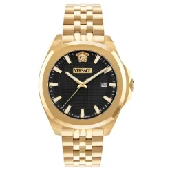 Versace Herren Armbanduhr Luxury Gold/Schwarz VEKKA0725