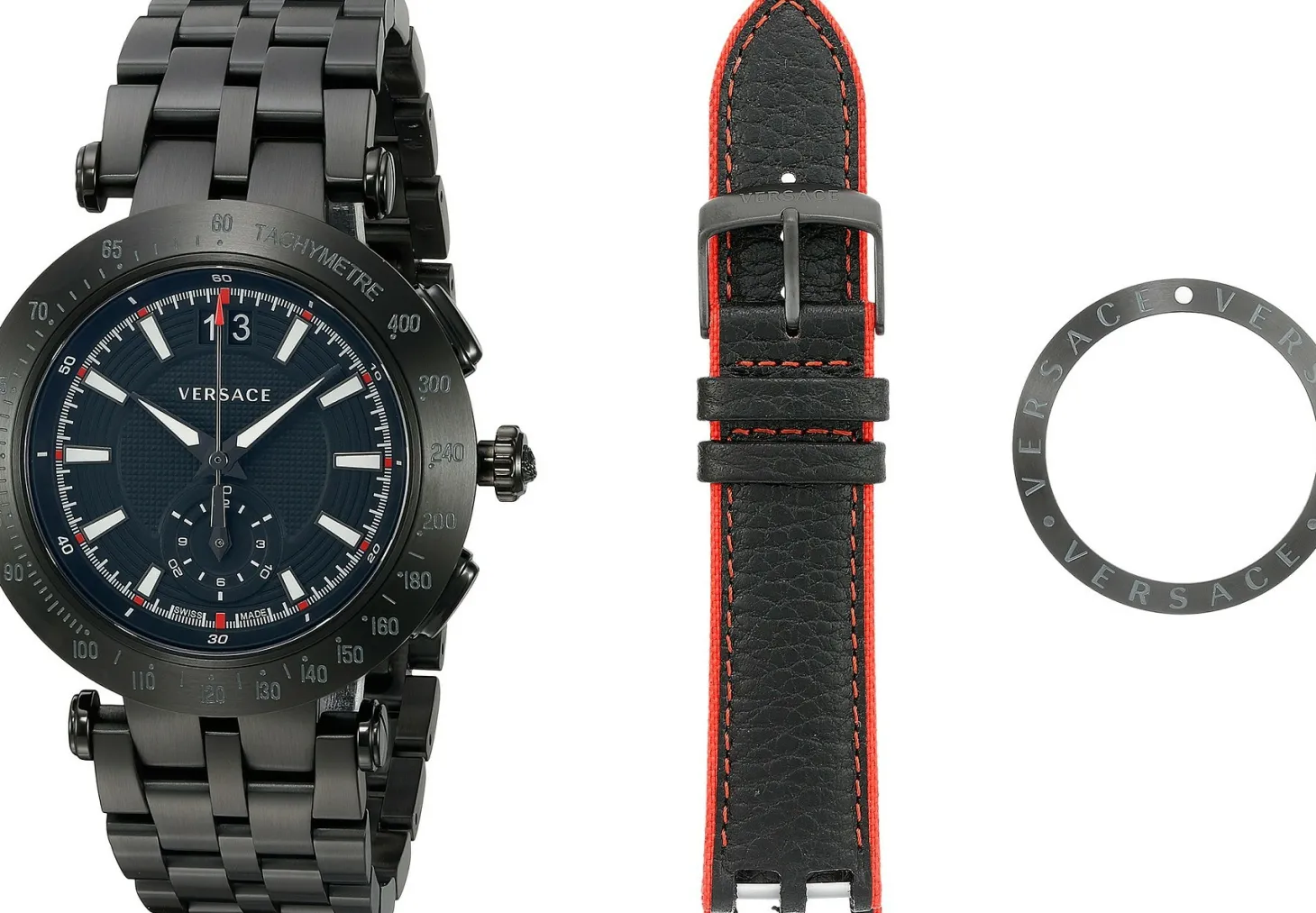 Versace Herren Armbanduhr Schweizer Uhr V-Race