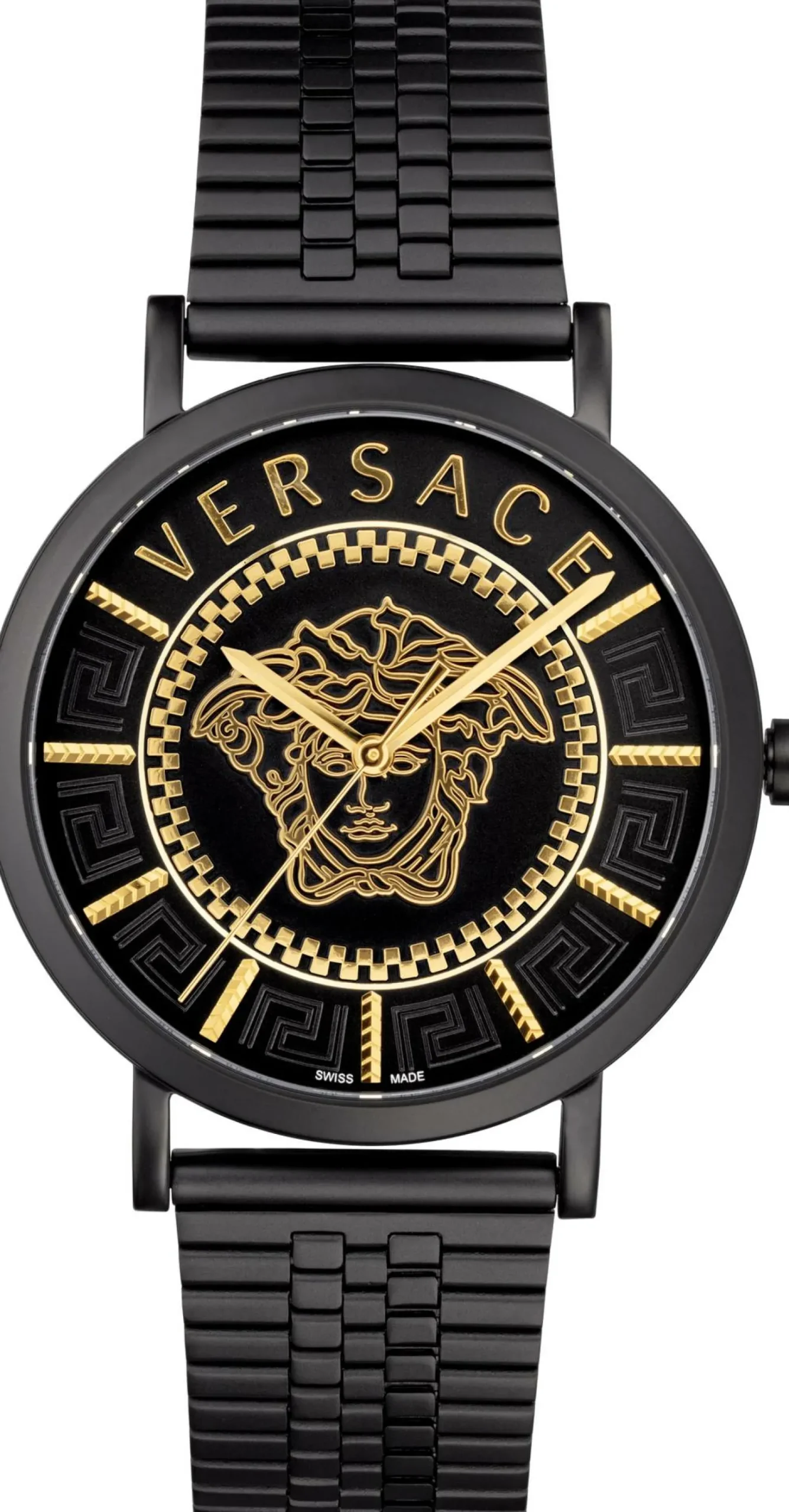 Versace Herren Armbanduhr V-Essential 40 mm Armband Edelstahl VEJ4006 21