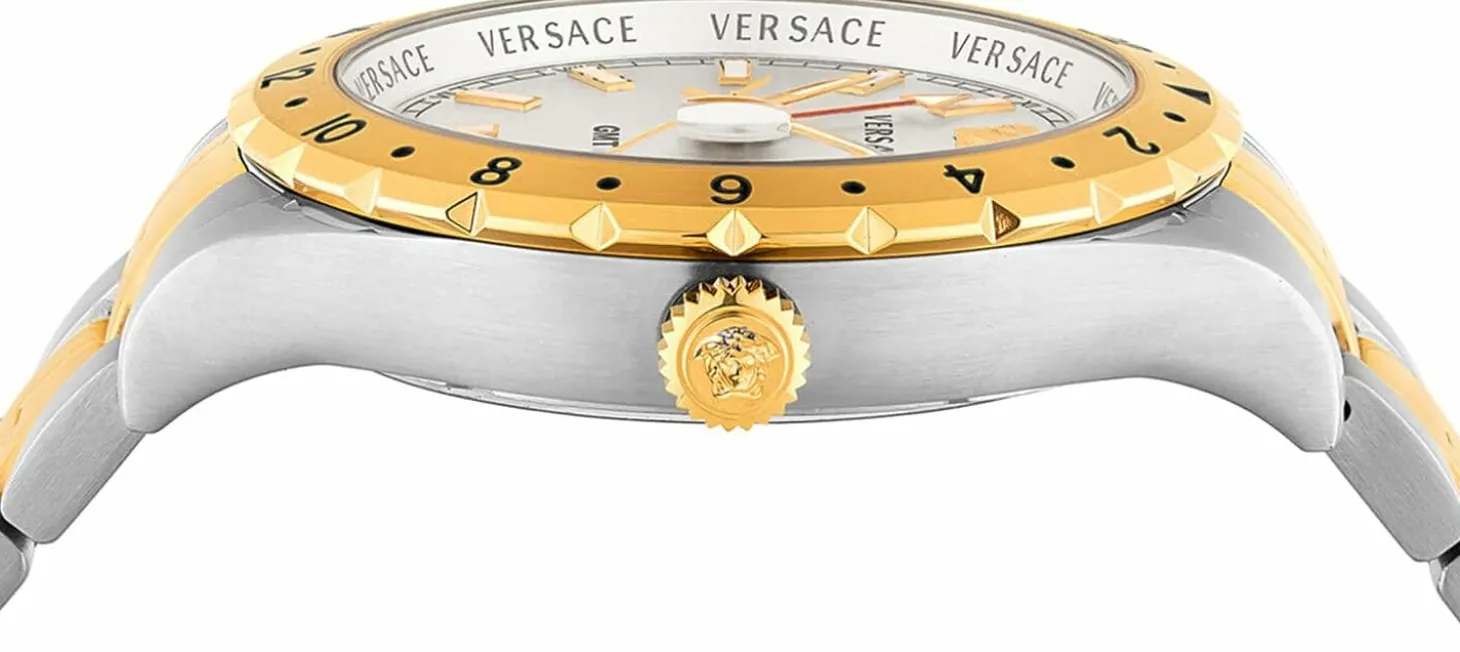 Versace Herren Armbanduhr Hellenyium GMT V1103 0015