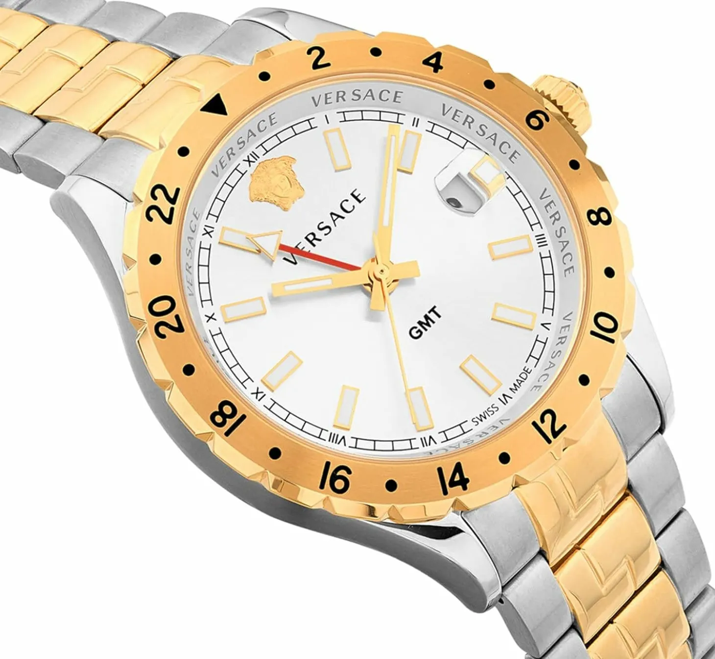 Versace Herren Armbanduhr Hellenyium GMT V1103 0015