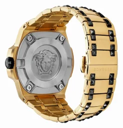 Versace Herren Armbanduhr CHAIN REAC.D/BLK B/IP2N&IPBLK IP2N&IPBLK TRING+GRECA&TEXT. VEDY006 19