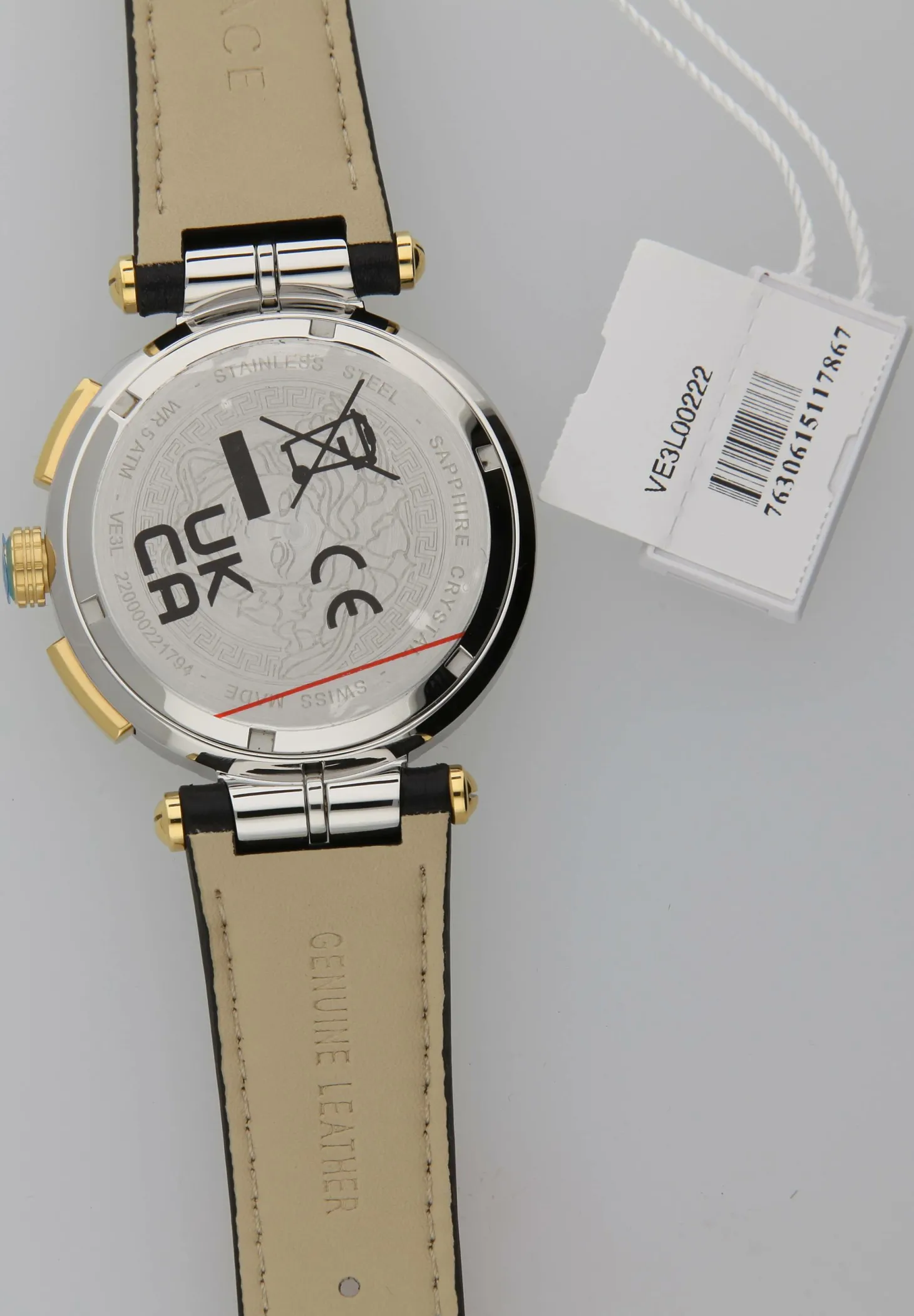 Versace Herren Armbanduhr GRECA 45 mm VE3L00222