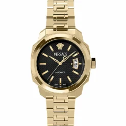 Versace Herren Armbanduhr Dylos gold