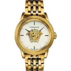 Versace Herren Armbanduhr PALAZZO EMP.43MM D/WHT B/BICOL goldfarben VERD004 18
