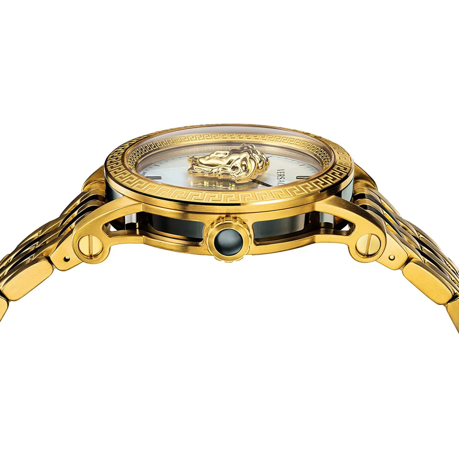 Versace Herren Armbanduhr PALAZZO EMP.43MM D/WHT B/BICOL goldfarben VERD004 18