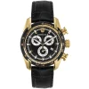 Versace Herren Chronograph V-Ray Chrono Gold Schwarz VE2I00921