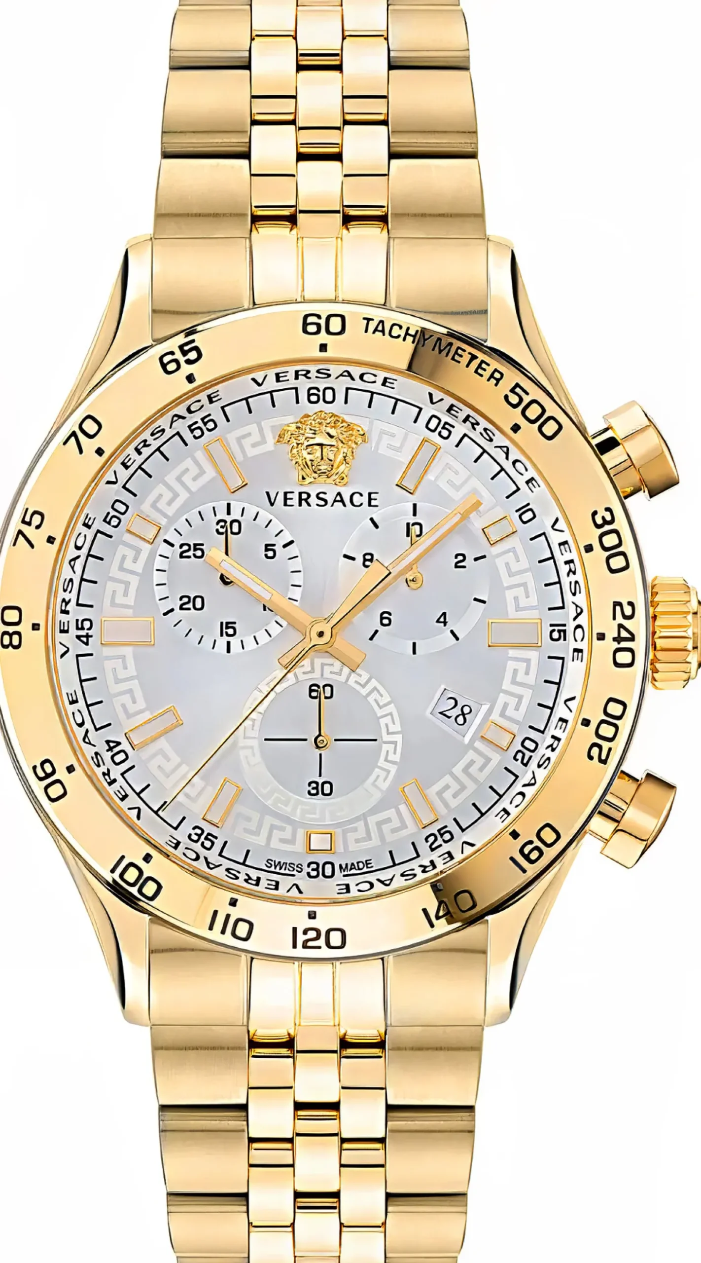 Versace Herren Chronograph Hellenyium VE2U01124