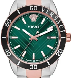 Versace Herren Quarzuhr Greca Urban Grün VEYCA0624