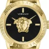 Versace Herren Quarzuhr V-Code Restyling Gold VESN00922