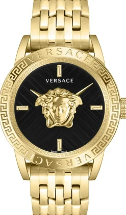 Versace Herren Quarzuhr V-Code Restyling Gold VESN00922