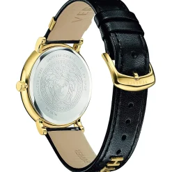 Versace Herren Uhr V-Circle Schwarz VBQ050017