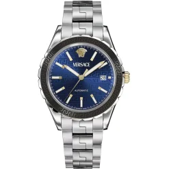 Versace Herren-Armbanduhr Hellenyium Blau VEQCA0424