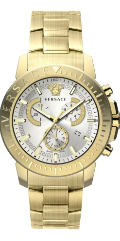 Versace Herrenuhr New Chrono 45mm Chronograph VE2E005 21