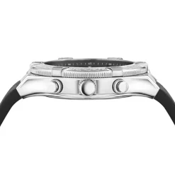 Versace Herrenuhr Sporty Greca Chrono Schwarz/Silber VESO00222