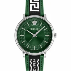 Versace Herrenuhr V-CIRCLE MILITARY GREEN DIAL VE5A01221