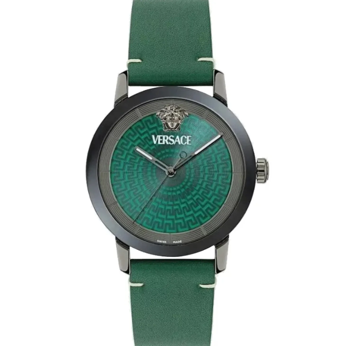 Versace Herrenuhr V‑Helix Grün VE9G00224