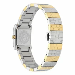 Versace Mosaic VE9B00424 Damen 22 mm Two‑Tone Stahl/Gold