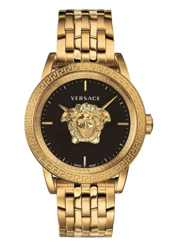 Versace Palazzo Empire Schweizer Herrenuhr Gold Stahl 43mm VERD008 19