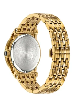 Versace Palazzo Empire Schweizer Herrenuhr Gold Stahl 43mm VERD008 19