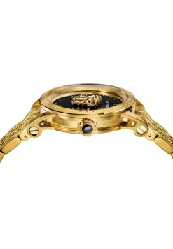 Versace Palazzo Empire Schweizer Herrenuhr Gold Stahl 43mm VERD008 19
