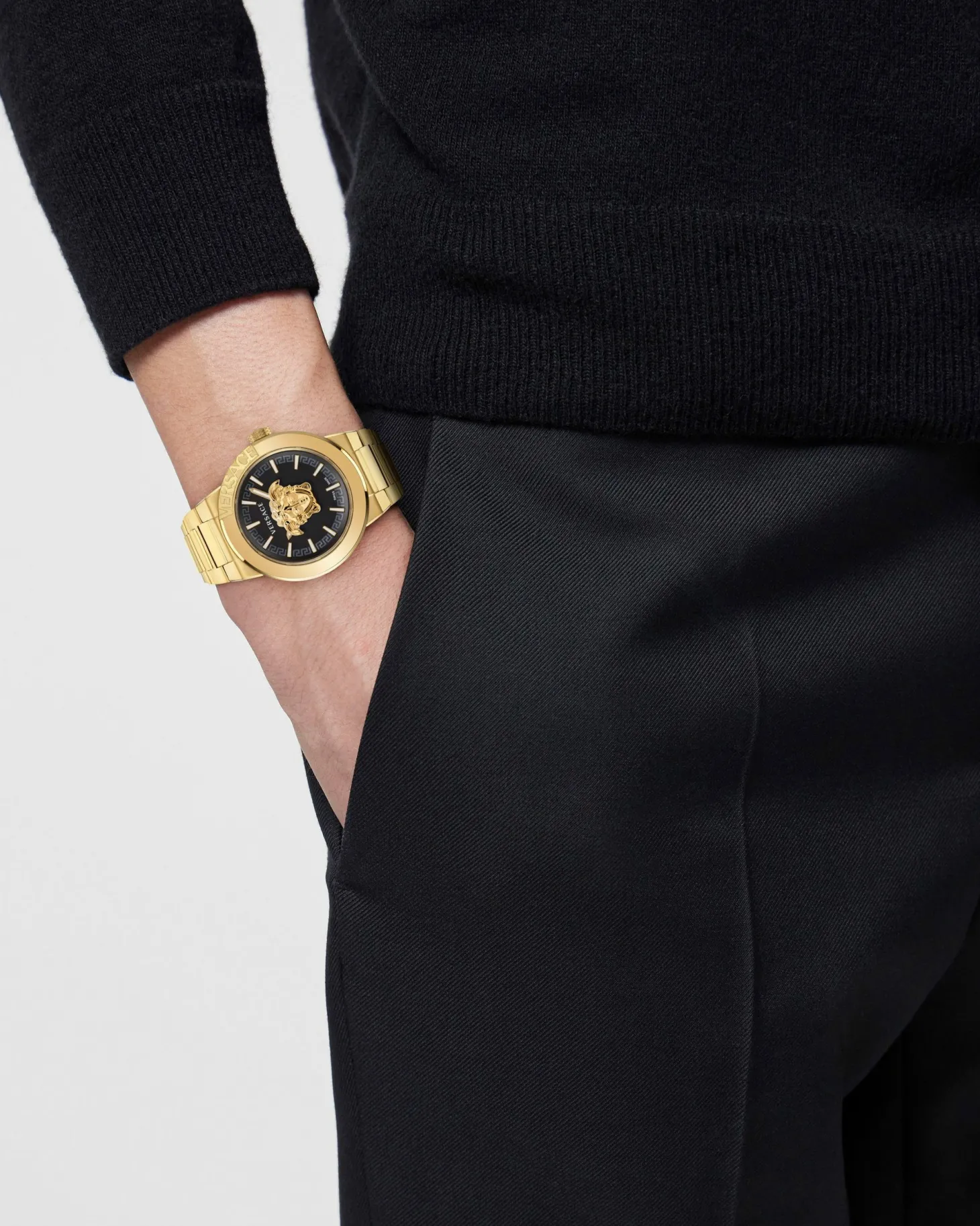 Versace Quarzuhr MEDUSA INFINITE GENT, VE7E00623, Gold