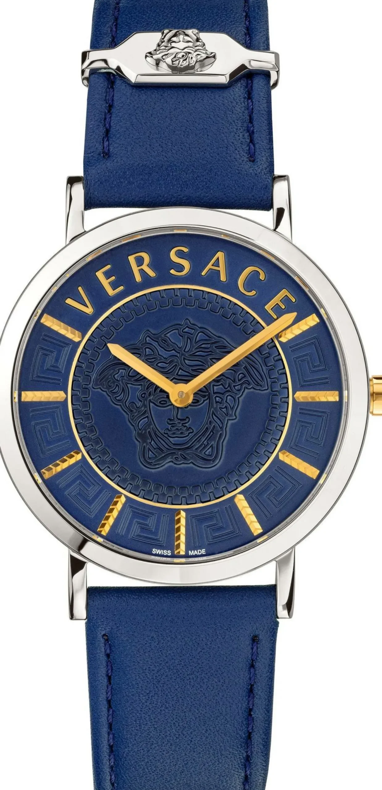 Versace Schweizer Uhr V-Essential silber VEK4001 21