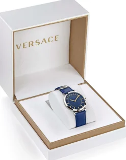 Versace Schweizer Uhr V-Essential silber VEK4001 21