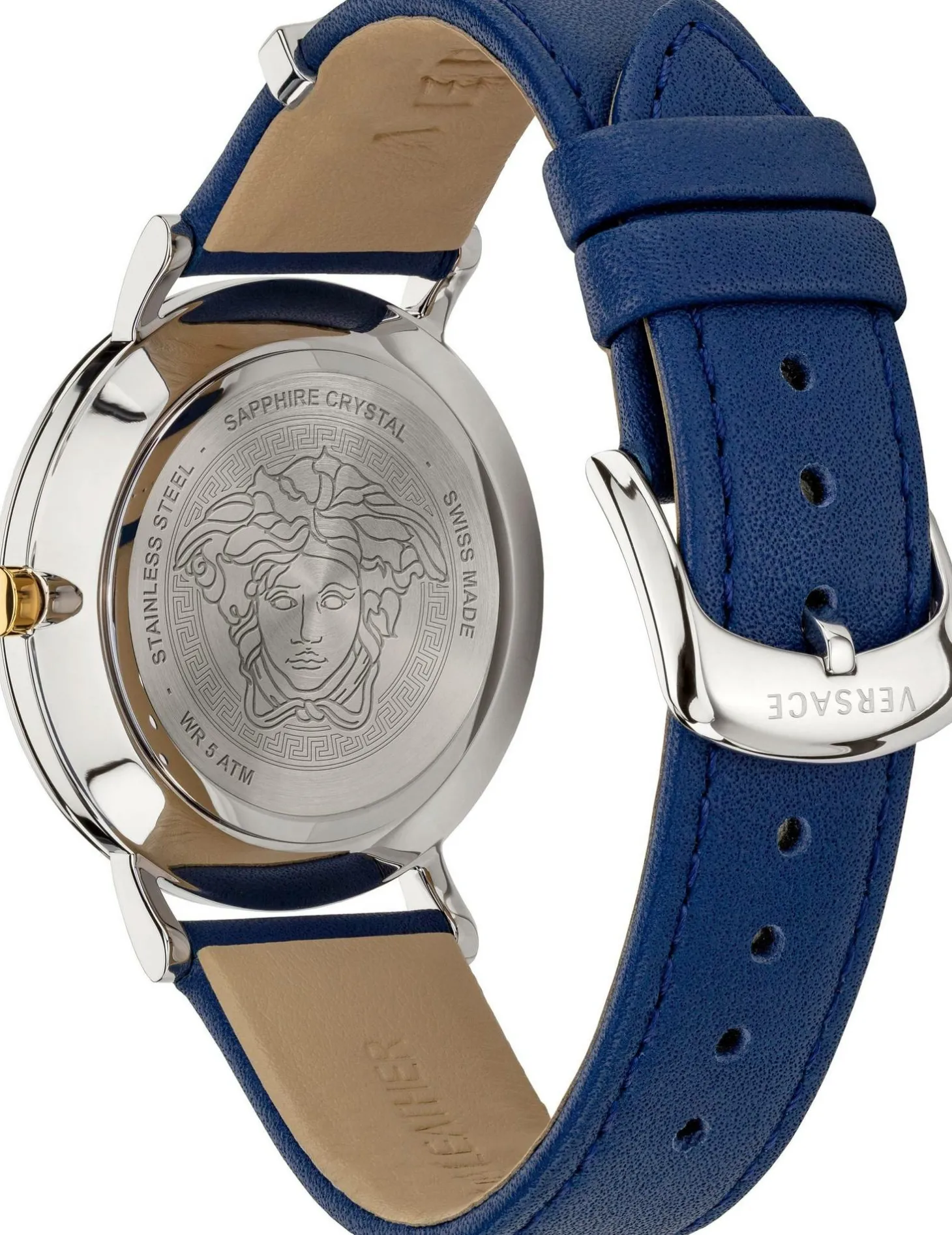 Versace Schweizer Uhr V-Essential silber VEK4001 21